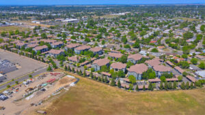 Aerial Exterior of Norden Terrace and surrounding communities.